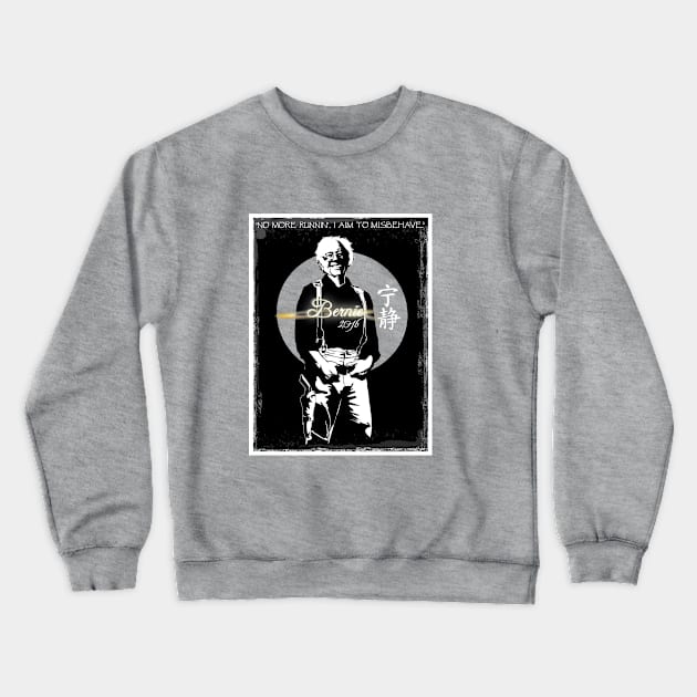 Bernie 2016 (Black Colorway) Crewneck Sweatshirt by LBVV